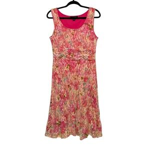 Vtg Y2K Coquette Fairy Babydoll Floral Lace Dress Women Size M Romantic Ethereal